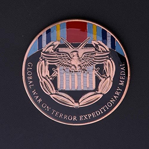 Глобалната война с тероризма Экспедиционная Медал на Сувенирни Монети С Бронзов покритие Колекционерско Изкуството на Военна Възпоменателна Монета на Съединени?