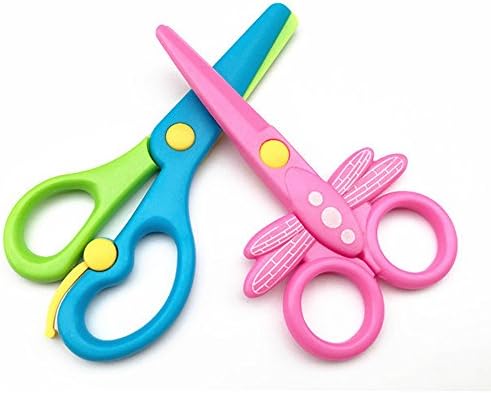 Качествени Безопасни Ножици За рязане на хартия, Ножица за Пластмасови Детски играчки, ръчно изработени, Всички Пластмасови Коварен производство.
