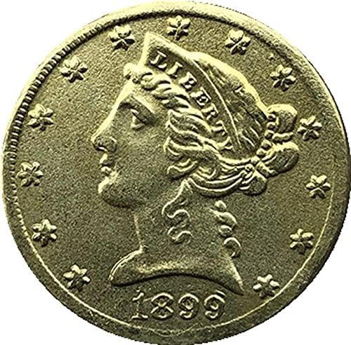 1899 Американски Монети Liberty Орел, Златна Криптовалюта, Любима Монета, Реплика, Възпоменателна Монета, Са Подбрани Монета, Щастлива Монета, Монета Atta, Занаяти