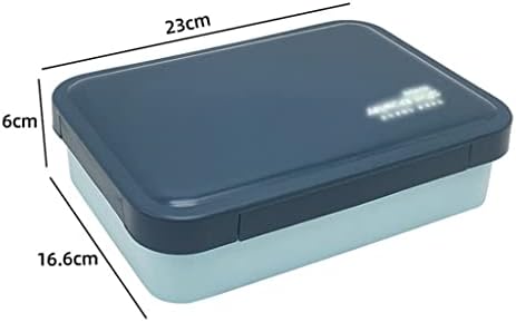 XDCHLK Обяд-бокс Японски преносим пакетиран обяд-бокс за микровълнова отопление на квадратен контейнер окото кутия за съхранение на продукти (Цвят: C размер: както е п?