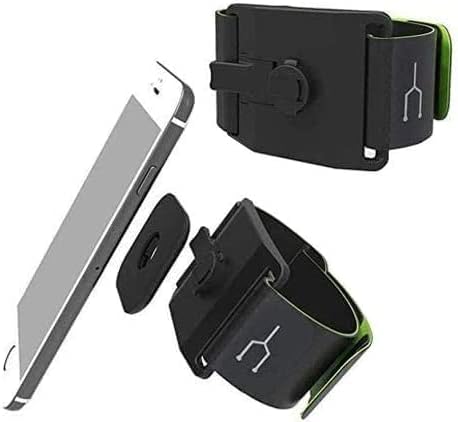 Водоустойчив колан за джогинг Navitech Black За вашия мобилен телефон е Съвместим с вашия смартфон Samsung Galaxy M13