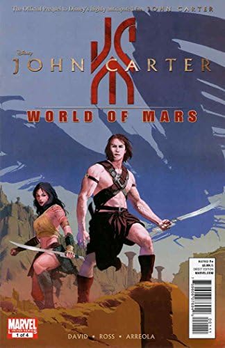 Джон Картър: Светът на Марс #1 VF ; Комикс на Marvel