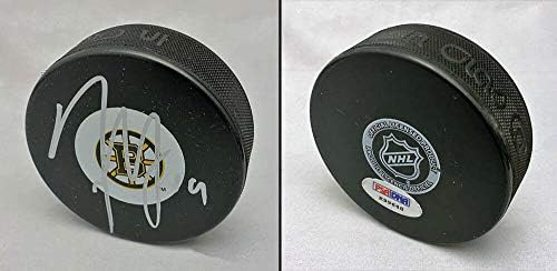 Тайлър Сегин ПОДПИСА Миене С логото на Бостън Бруинс PSA/DNA С АВТОГРАФ На Купа Стенли - за Миене на НХЛ с автограф