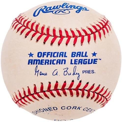 Луис Матос С Автограф от Официалния представител на AL Baseball Балтимор Ориълс Инв 210202 - Бейзболни топки С автографи