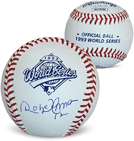 Роберто Аломар С Автограф Торонто 1993 Световните Серии по Бейзбол С Автограф от JSA COA - Бейзболни топки с автограф