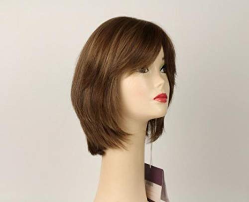 Европейският перука от човешка коса Freeda - Dorothy Светло кафяво, със светли отблясъци, многопосочен надмощие за кожа, размер L