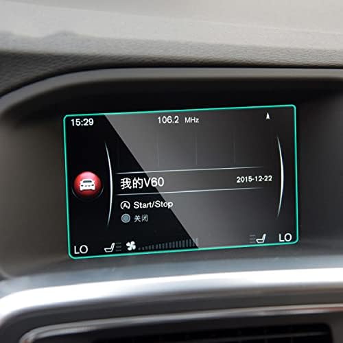 Funiur Авто Екран на Таблото Филм От Закалено Стъкло за GPS за измерване на Скоростта Защитно Фолио Аксесоари， за Volvo V60 S60L 2012-2018