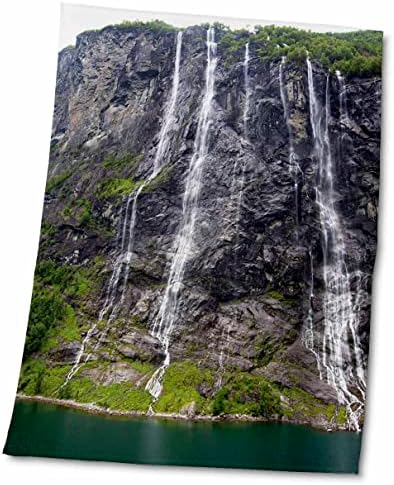 3дРоуз, Норвегия, Гейрангер. Водопади Седем Сестри в Гейрангере. - Кърпи (twl-249354-3)