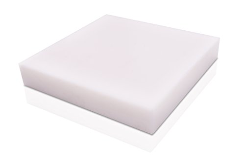 Пластмасов лист от Съполимер ацеталя 1 1/2 - 1,50x 24x 24 - Бял цвят