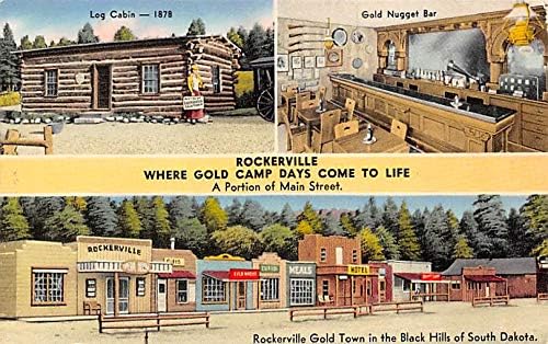 Рокервилл Gold Таун Блек Хилс, Южна Дакота SD Картички