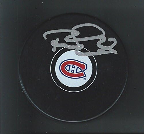 Миене с автограф Пол Мара Монреал Канадиенс - за миене на НХЛ с автограф