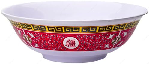 Купа за супа с юфка Oriental Pho от меламин, 52 Грама, Издръжлив дизайн, Комплект от 4