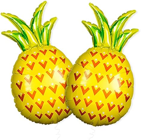 Катчон, Украса от Гигантски ананасовых топки - 32 инча | балон от фолио с ананас за украса на парти с ананас | Плодови балони за декорация