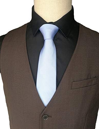 Коприна Монофонични Обтягивающий вратовръзка за мъжете Ръчно изработени, Обикновен Мъжки Обтягивающий Вратовръзка с Подарък кутия