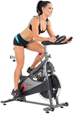 Велоергометър Sunny Health & Fitness Премиум-клас за колоездене на закрито с клипсовыми педали - SF-B1509/C