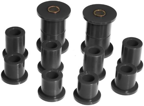 Комплект проушин задната система Prothane 18-1005-BL Черен цвят скоби и втулки