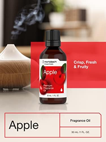 Ябълково ароматно масло | 1 Ет. унция (30 мл) | Premium | за обектите, производство на свещи и сапун, занаяти и още много други | от