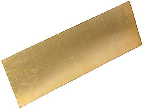 Латунная Плоча HAOKTSB Месинг Лист Percision Metals Сурови 2,5 х 200 х 300 мм Чисти Медни Листа фолио