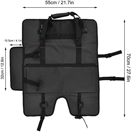 Чанта за носене на монитора на компютъра, Устойчиво на надраскване Черен с Кадифена Подплата, Чанта за носене 24-инчов монитор за 24-инчови