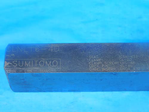 Притежателят на струг инструмент SUMITOMO CLNL16-4D с опашка 3/4 X 1 CNGA 432 4 7/8 OAL - AR7927AY2
