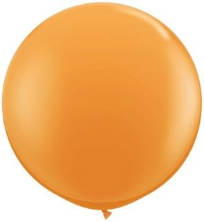 Кръгли латексови балони Qualatex 36 (оранжеви)
