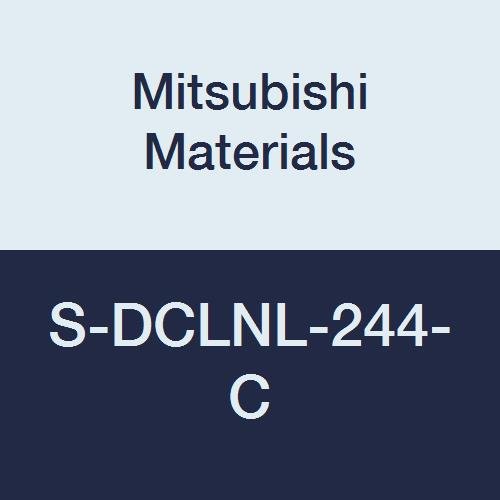 Расточная планк Mitsubishi Materials S-DCLNL-244-C с двойно зажимным дупка с ромбической вложка 0,500 IC 80 °, Стоманена джолан ляво,