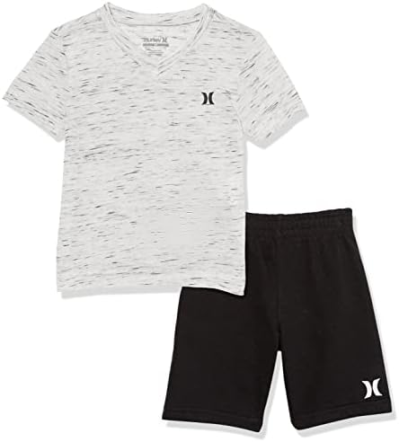 Комплект дрехи от 2 теми, мека базова тениска и шорти Hurley бойс