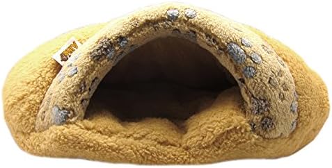 Легло Алфи Пет - Gin Sleeping Cat Cave Bed - Цвят: Пъпеш, Размер: S