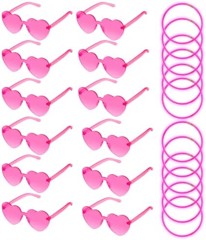 Слънчеви очила Candy Светло розови очила във формата на сърца е за партита – Розови очила във формата на сърца за моминско парти – Розови