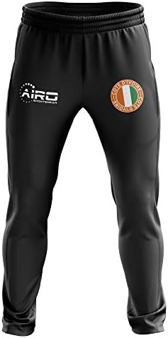 Спортни панталони Concept за футбол в Кот д ' Ивоар (черни)