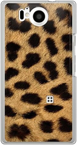 CaseMarket SoftBank AQUOS Phone Xx (106SH) Прозрачен Твърд калъф от поликарбонат с шарките на леопард - Златен]